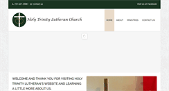 Desktop Screenshot of holytrinitydaphne.org