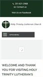 Mobile Screenshot of holytrinitydaphne.org